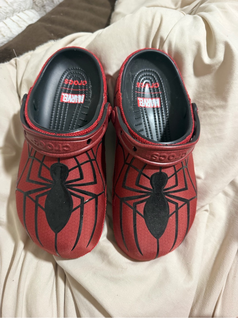 Marvel Spider-Man Red Slip-On Clog